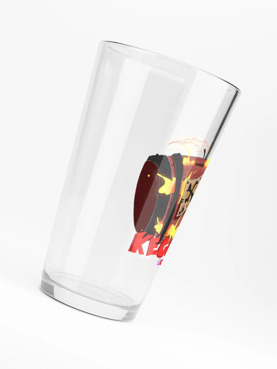 Kegged Pint Bar Glass product image (6)