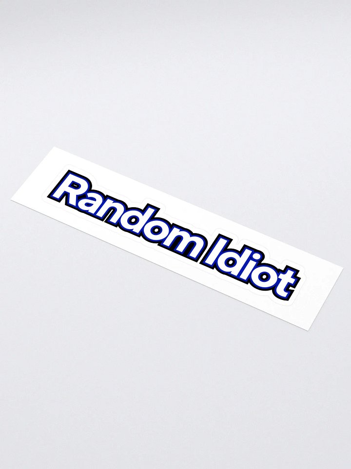 Random Idiot Cut Stickers (Single) product image (1)