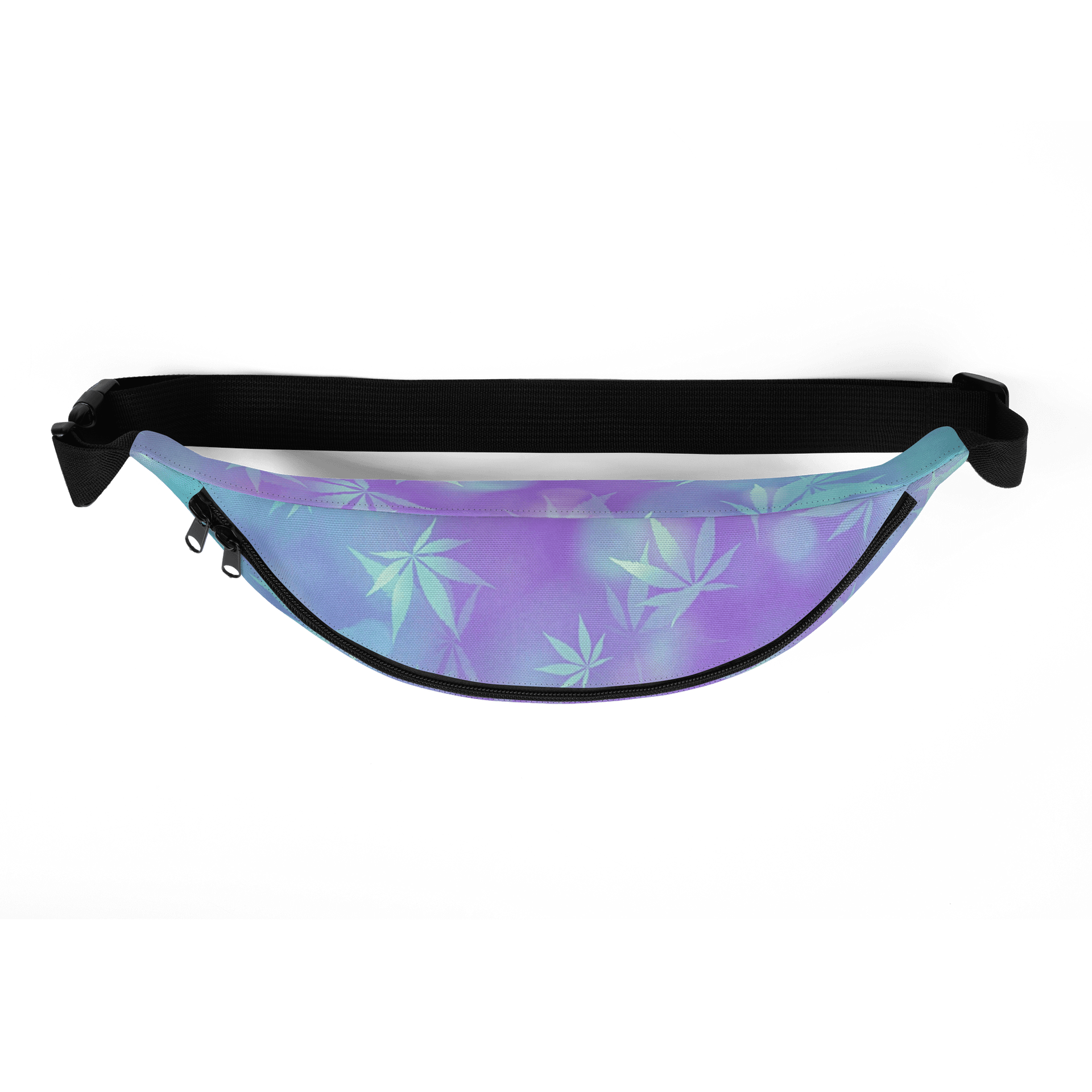Pastel Cannabis Leaf Fanny Pack – Chill Style on the Go product image (6)