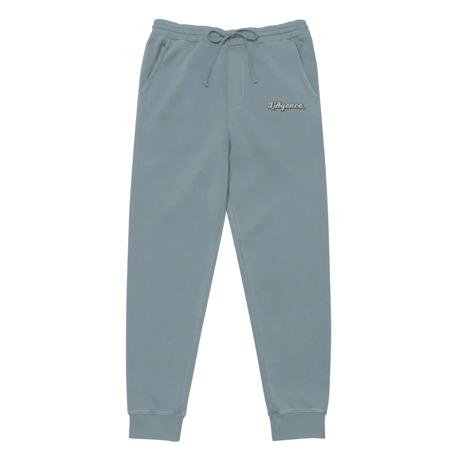 L'AGENCE EMBROIDERED SWEATPANTS SLATE BLUE product image (2)