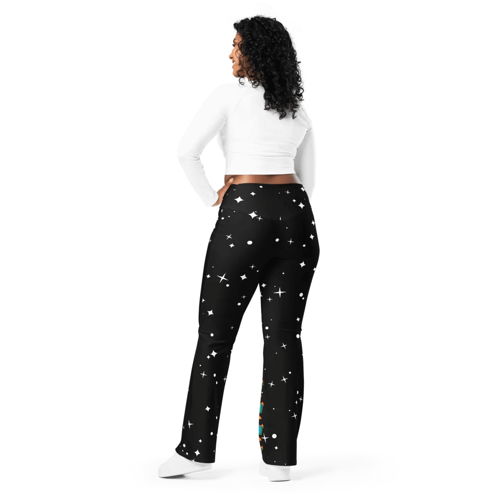 Starry Night ZCW Flare Leggings product image (3)