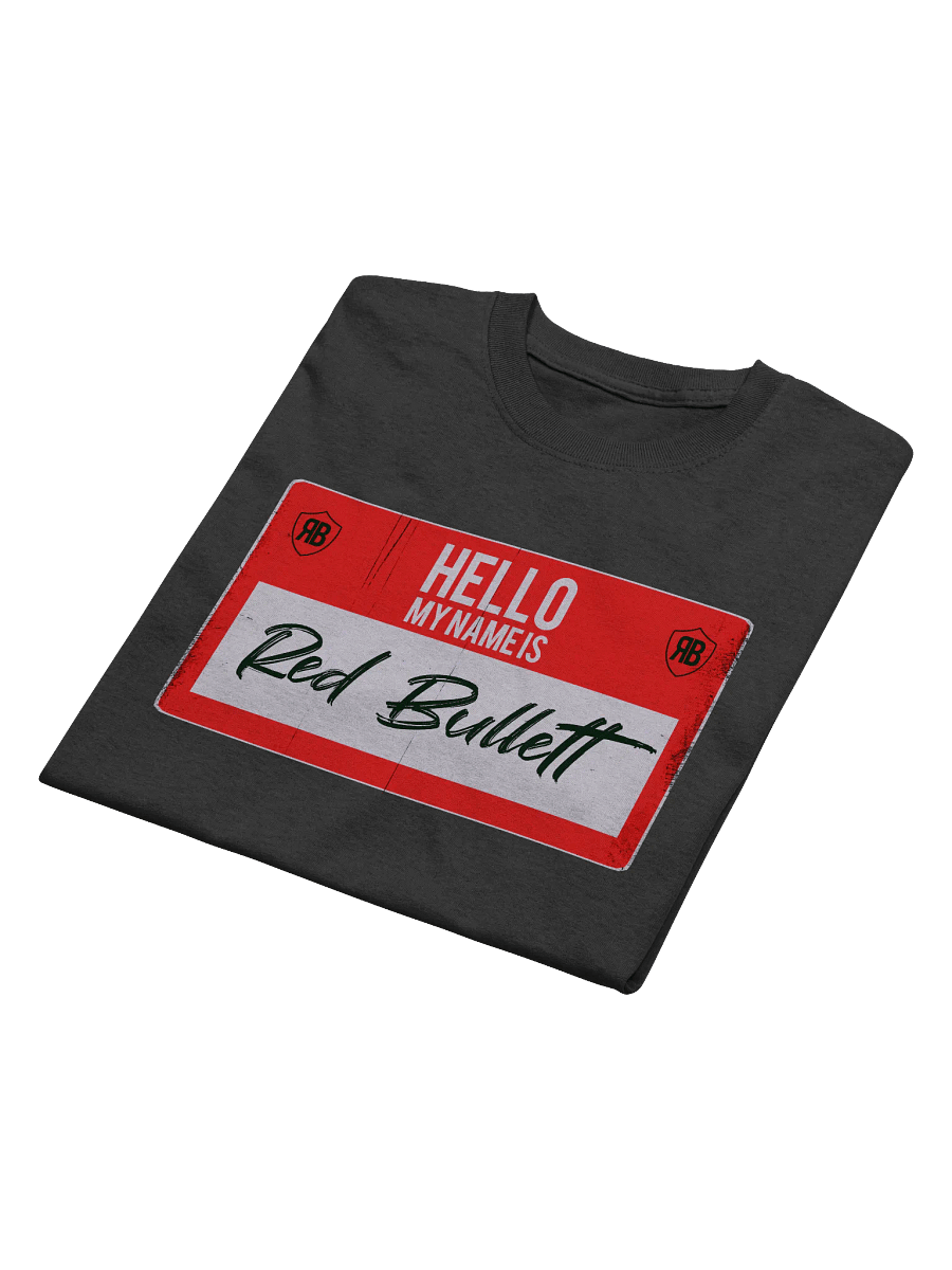 Red Bullett Name Tag T-Shirt product image (37)