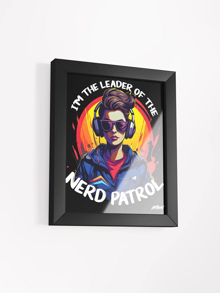 Nerd Patrol Leader Female Poster product image (2)