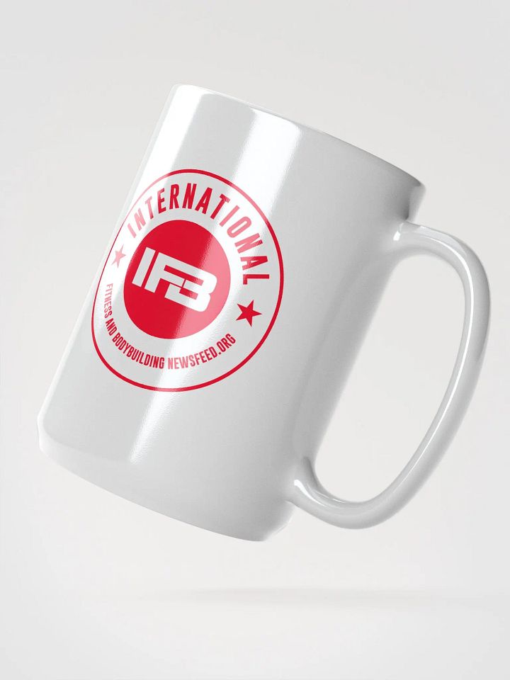 IFBNewsfeed.Org's White Glossy Mug product image (2)
