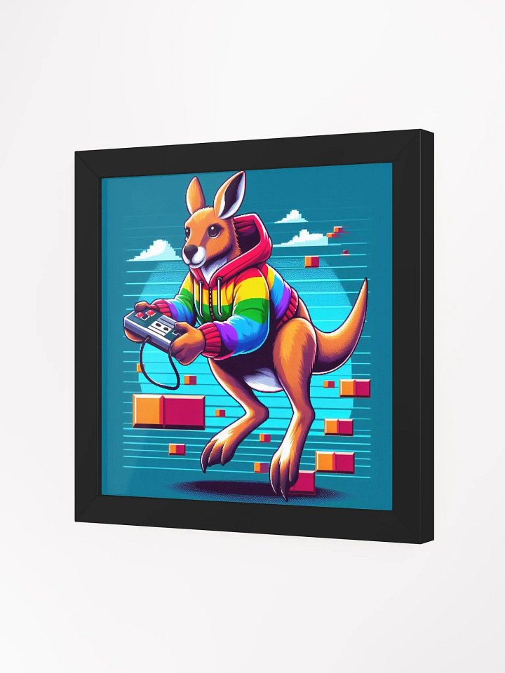 Retro Framed Kangaroo Logo product image (18)