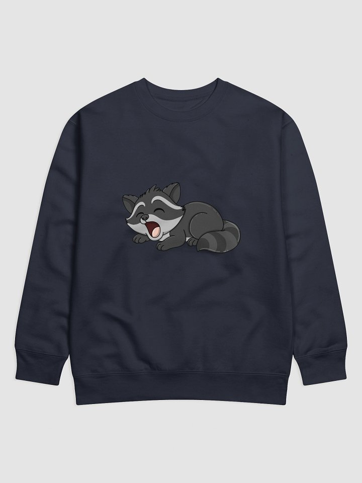 Yawning Raccoon Premium Sweatshirt product image (3)