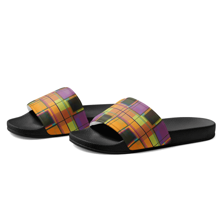 Neonesque Men's Plaid Slides product image (1)