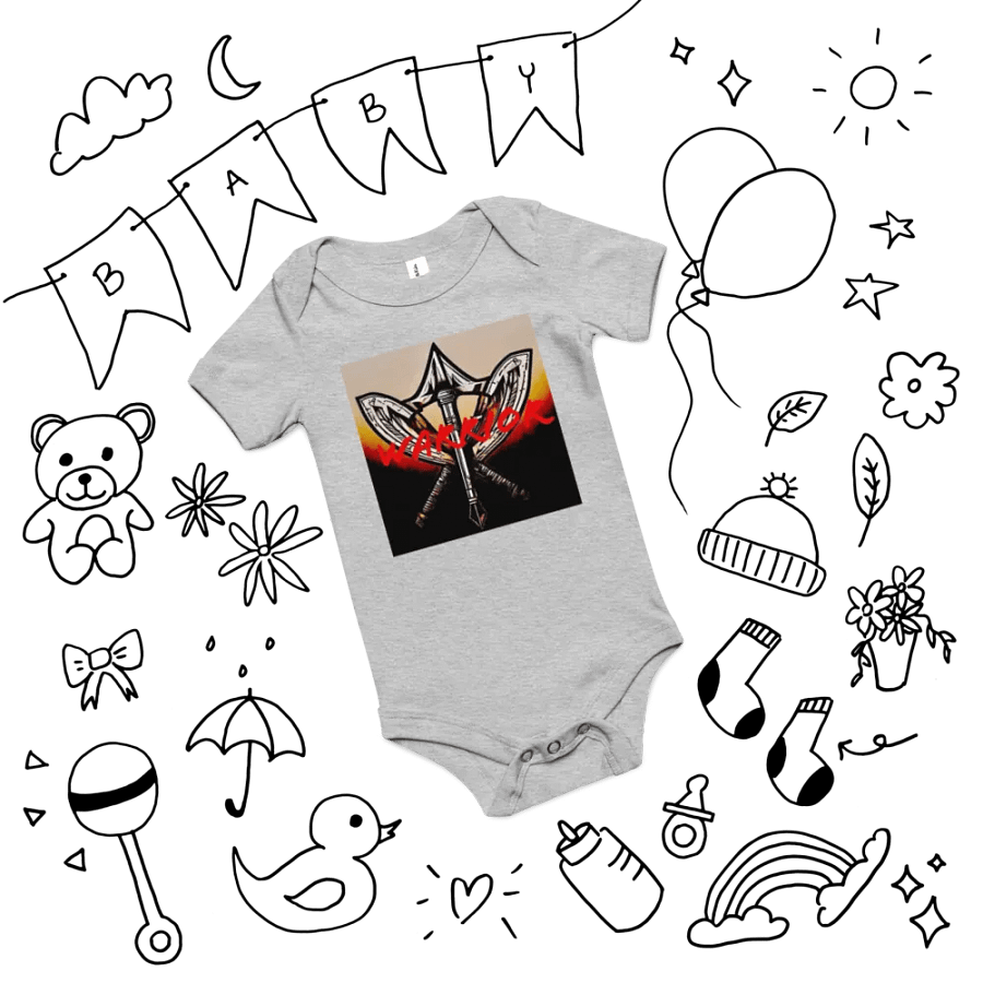 Warrior's Crest Baby Onesie product image (51)
