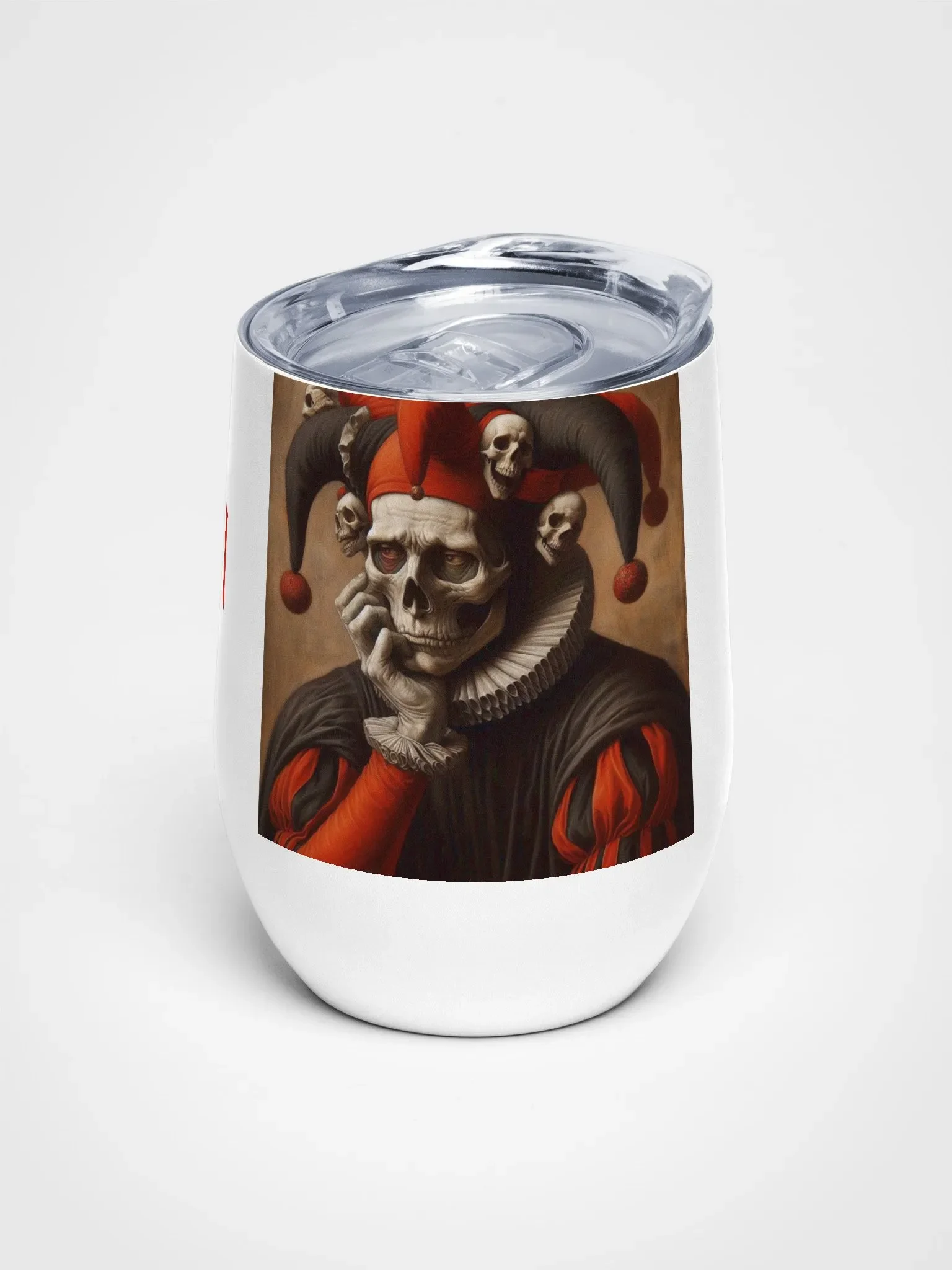 Skull Jester Wine Tumbler product image (1)
