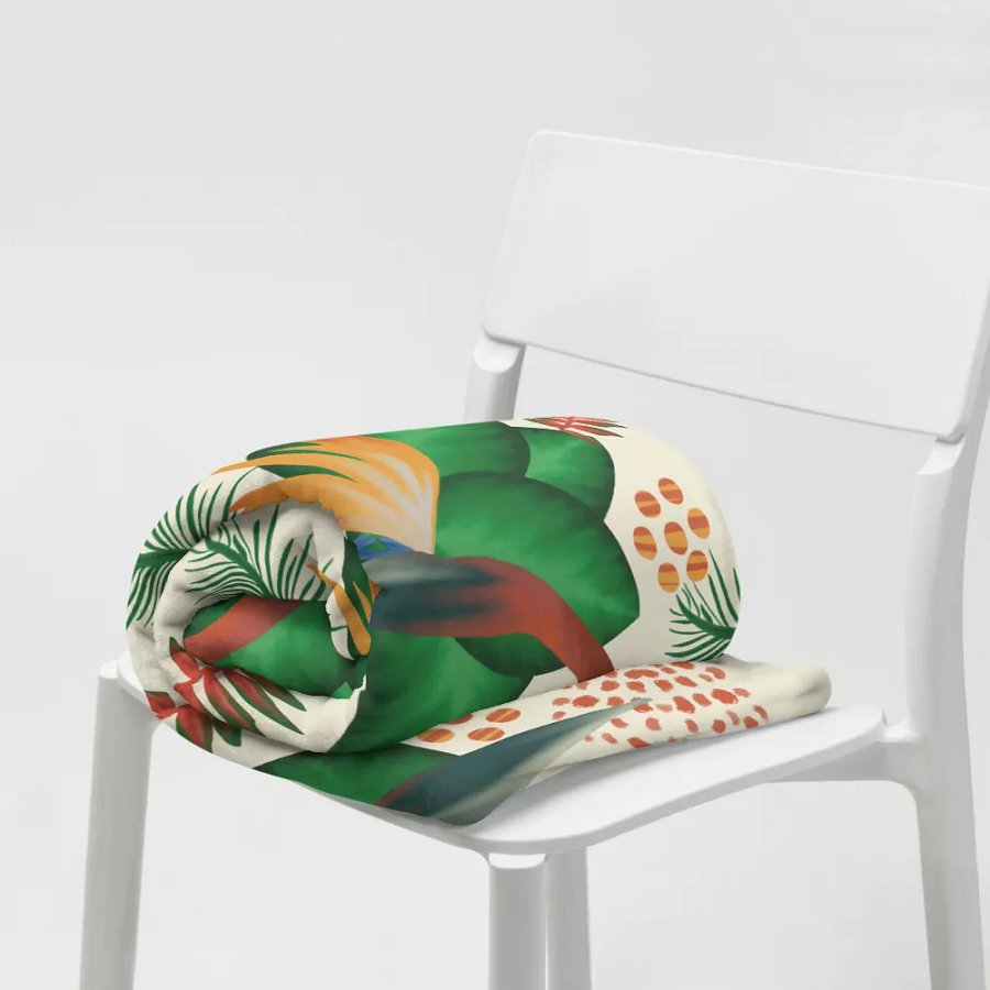El Yunque Colorful Rainforest Blanket product image (19)