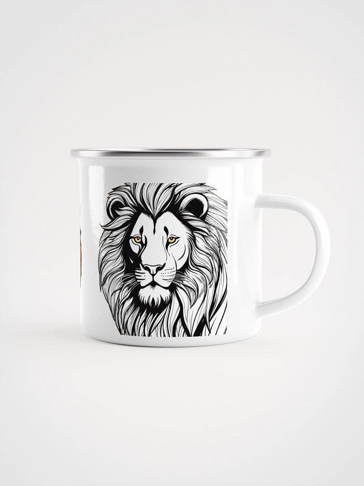 Lion Trio Enamel Adventure Mug product image (1)