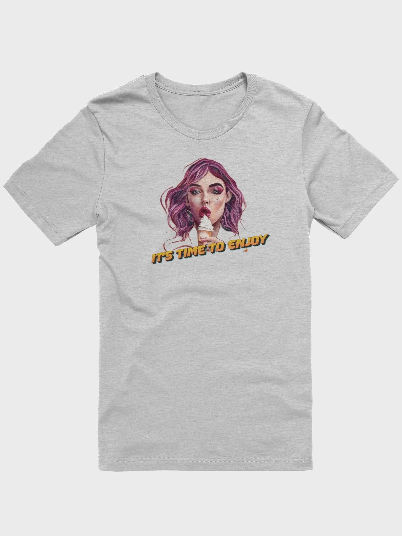 it's time to enjoy design t-shirt. product image (3)
