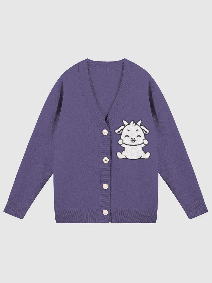 PURPLE BOOGIE BATISTA Knitted Cardigan Without Pocket product image (2)