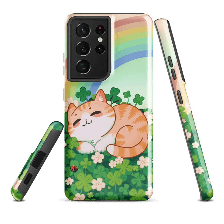 Lucky cat - St. Patrick Irish charm x Samsung product image (2)