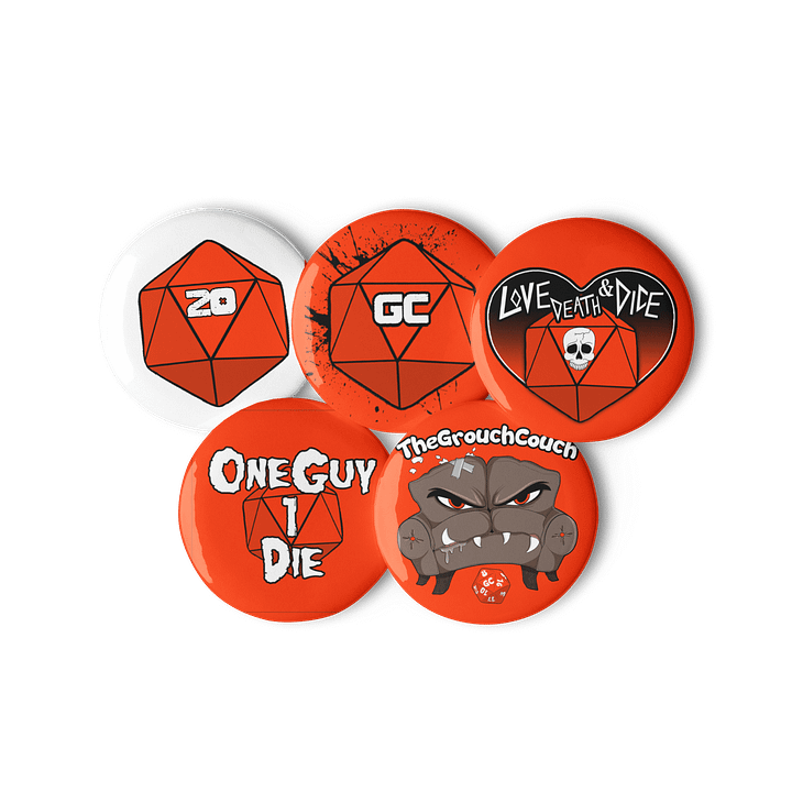 Grouch Couch Pin Set product image (2)