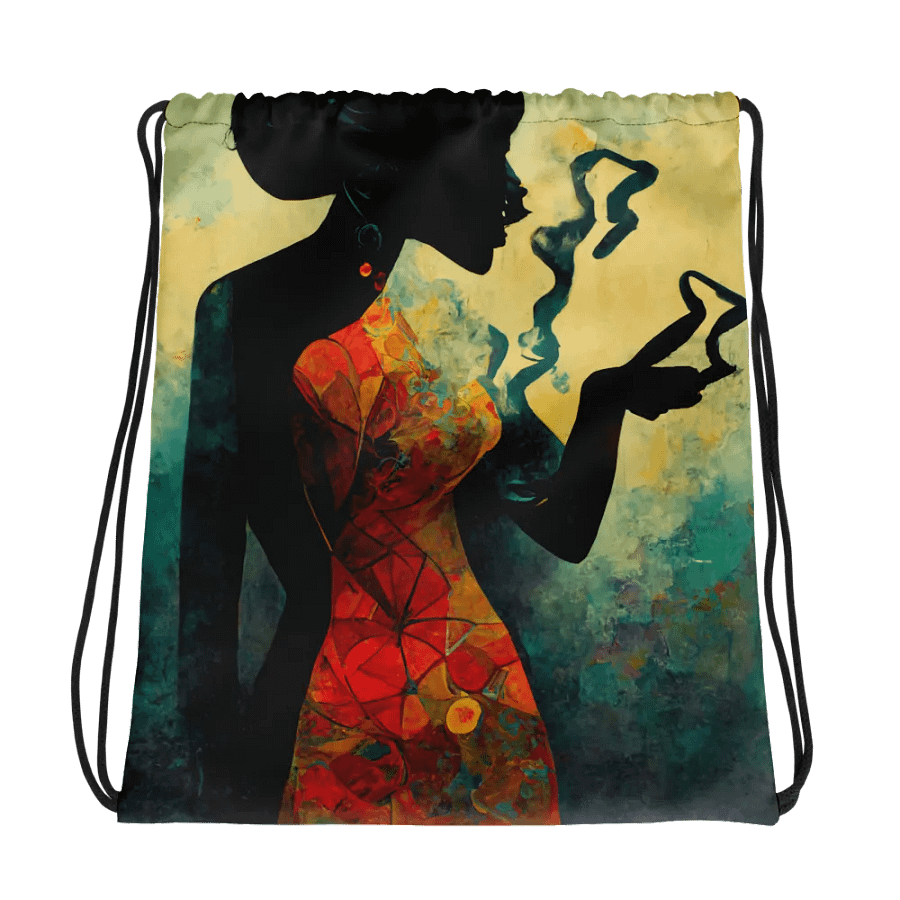 Vapor Dreams Drawstring Backpack product image (1)