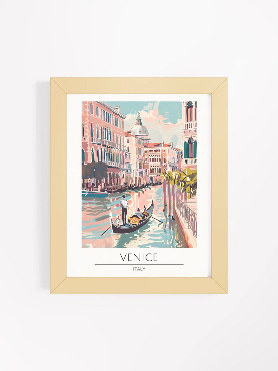 Venice Italy Framed Travel Poster product image (1)