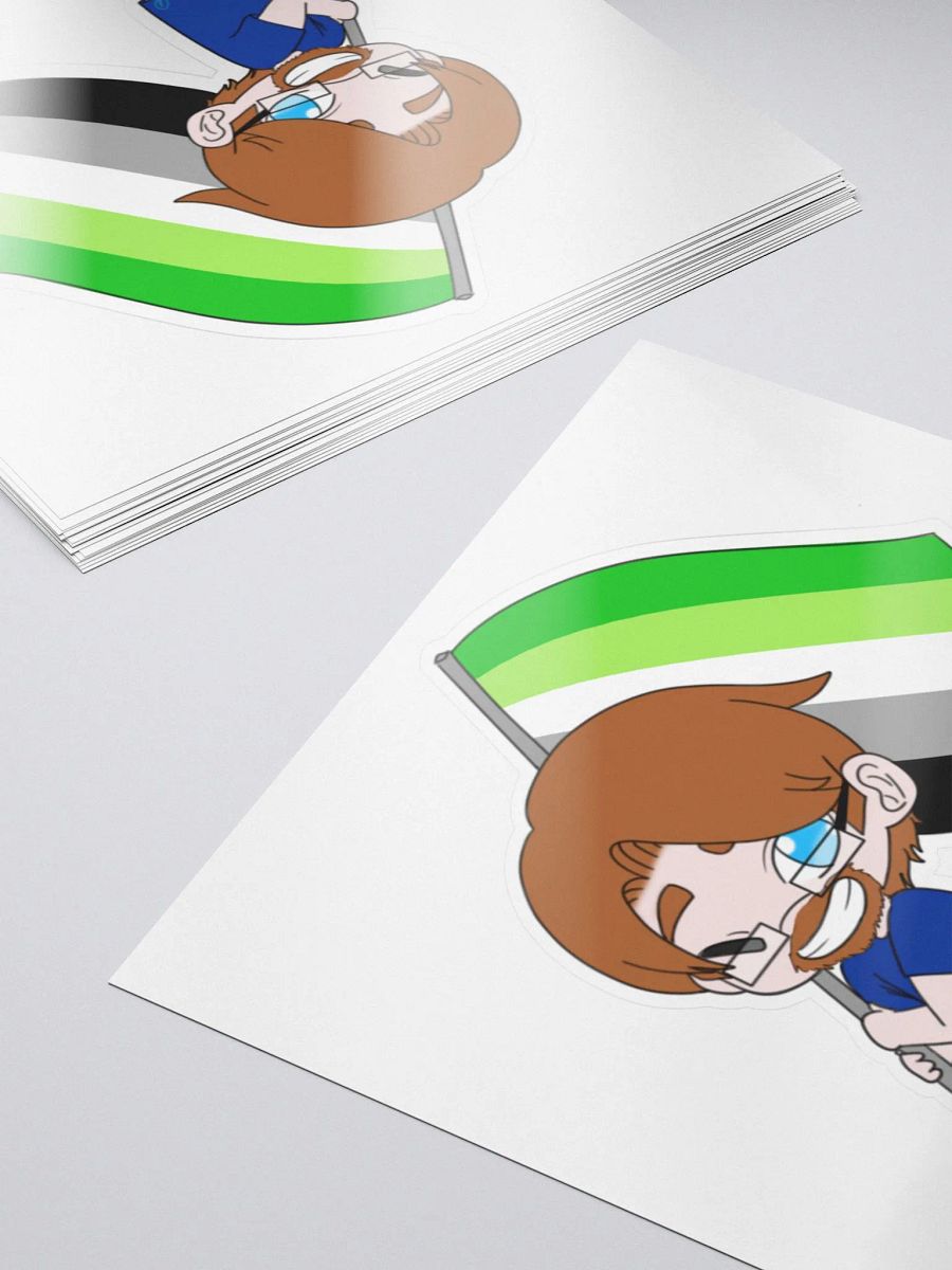 Shemp Aromantic Sticker! product image (5)