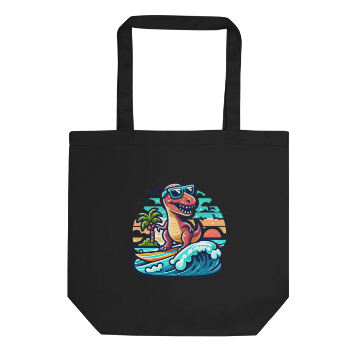 Dino T-Rex Surfing Dude Bag product image (1)