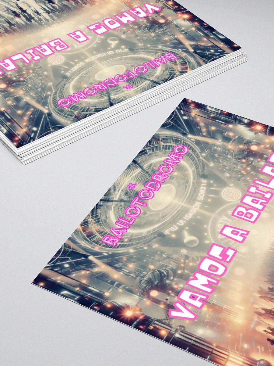 Sticker sencillo Vamos a Bailar product image (11)