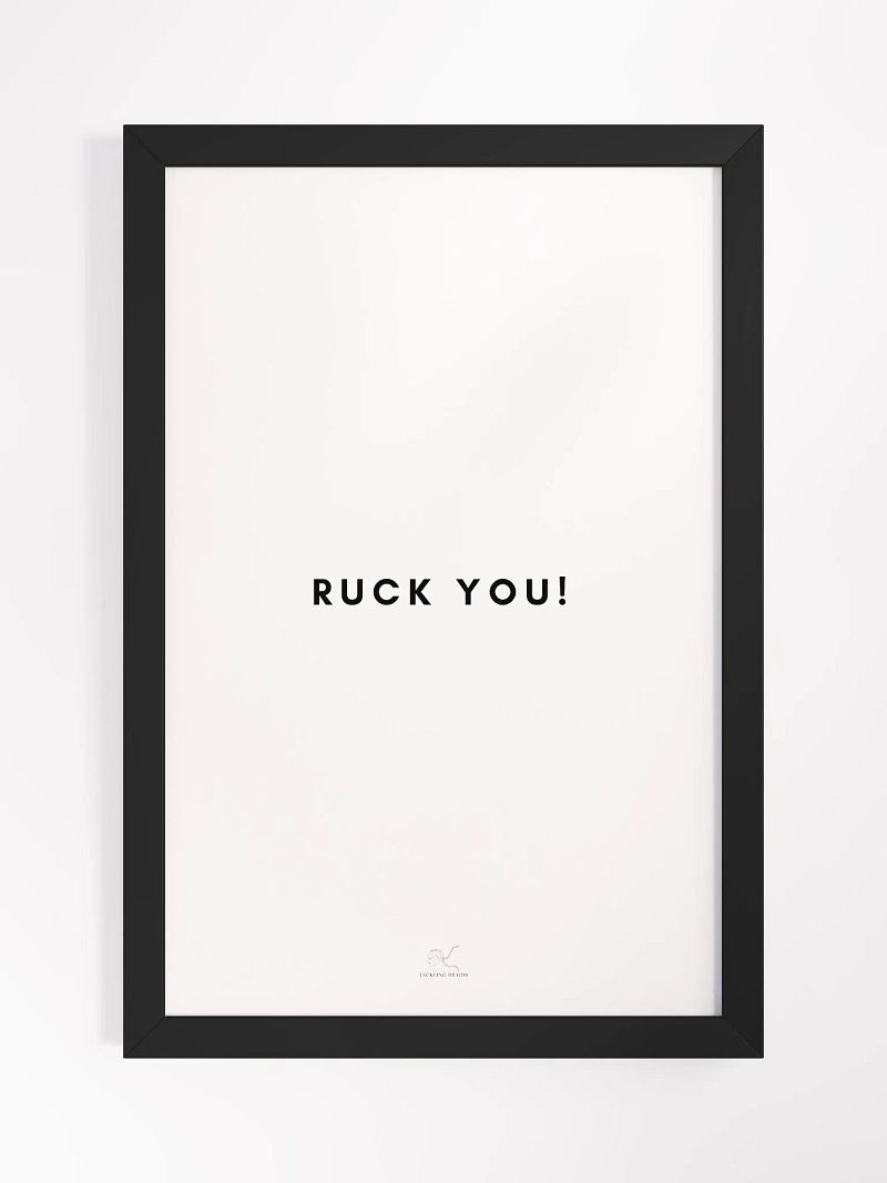 RUCK YOU! Poster