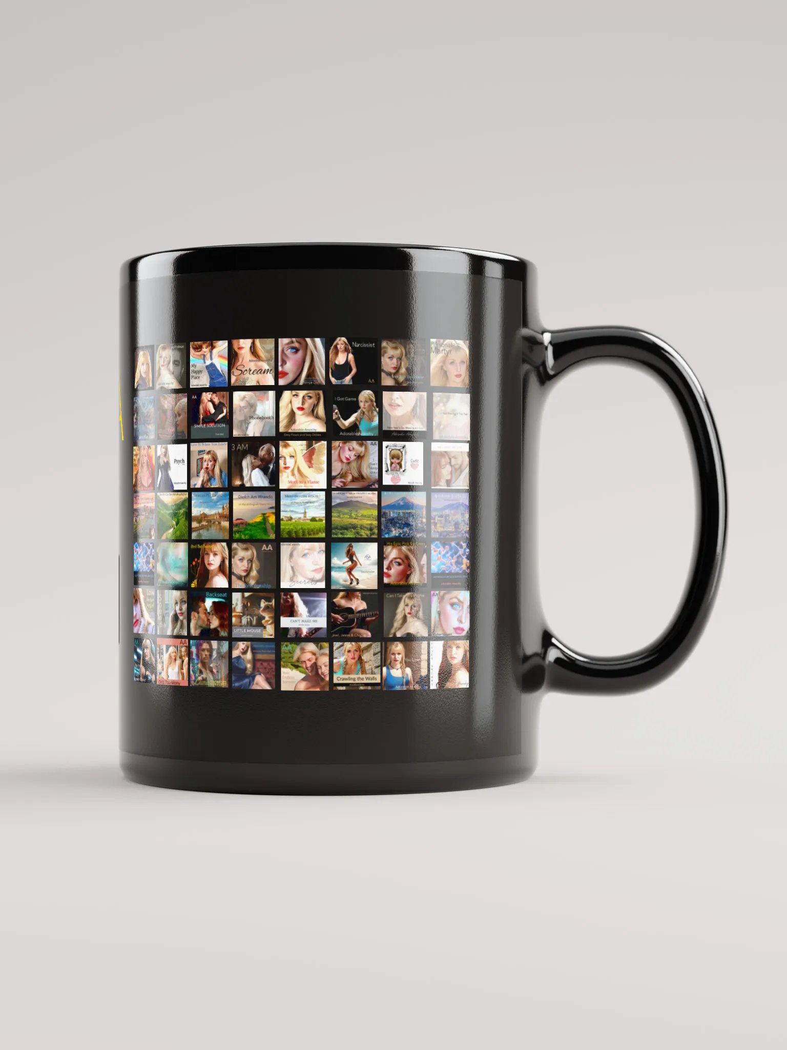 AA's AI Hits Mug (Black With Logo/QR) product image (3)