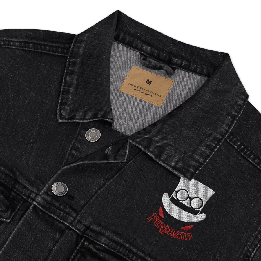 Whimsical Firebain Denim Jacket product image (10)