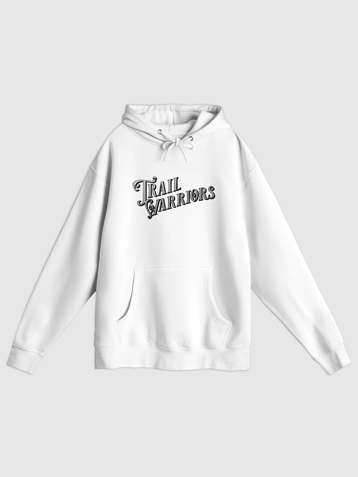 Black w/ Gradient Classic Trail Warriors Emblem Pullover Hoodie product image (1)