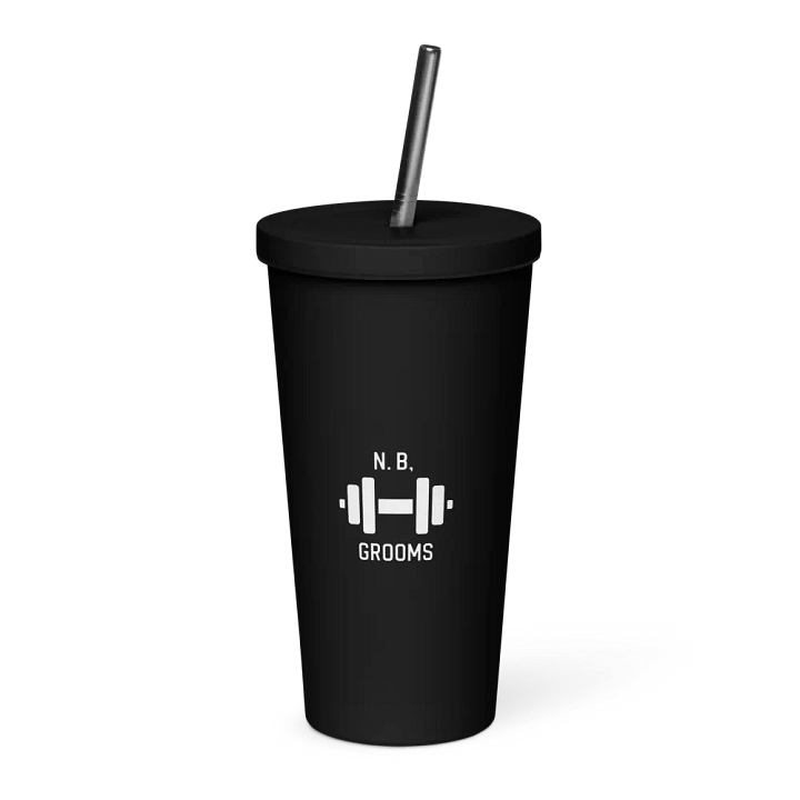 N. B. Grooms 20 oz. Insolated Cup Black product image (1)