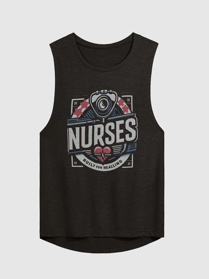 Nurses Built for Healing Muscle Tank product image (3)