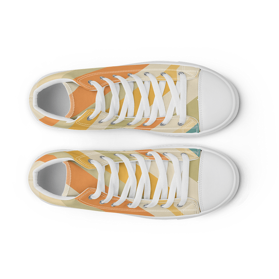 Sunset Stripes Women's High Tops product image (9)