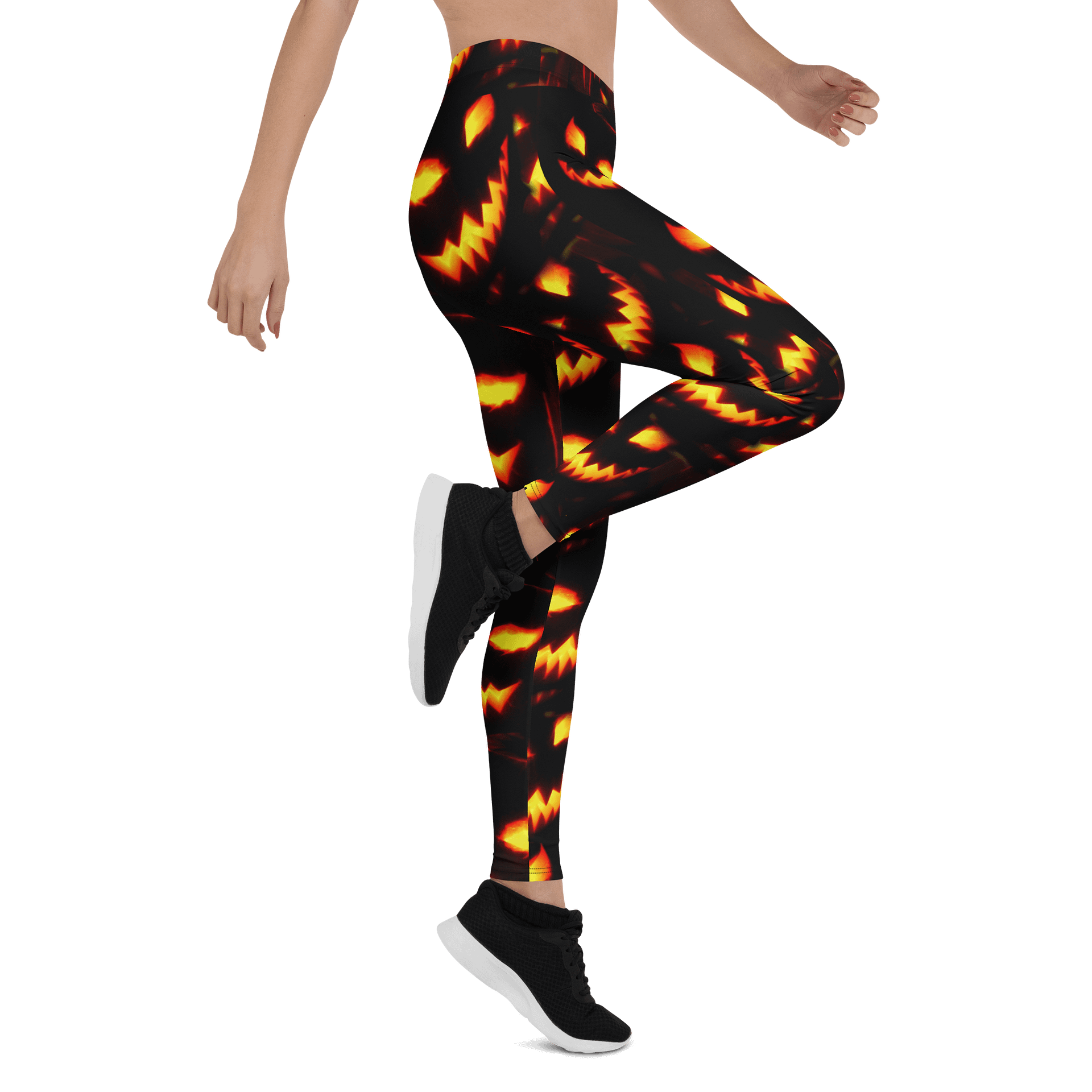Jack o Lantern Smiles All-Over Leggings product image (7)