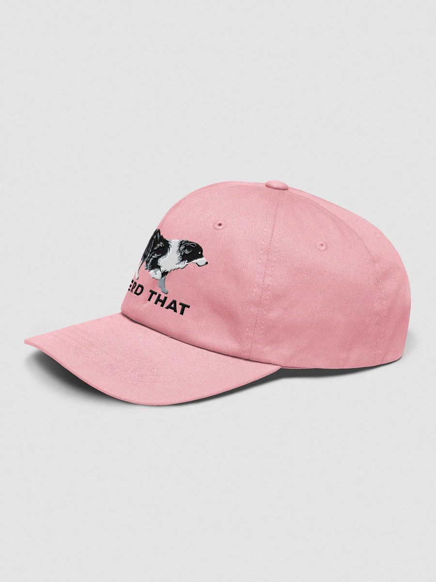 I Herd That Classic Dad Hat(Embroidered) of an Australian Shepherd(Black & White) product image (31)