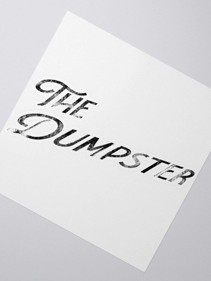 The Dumpster Sticker product image (2)