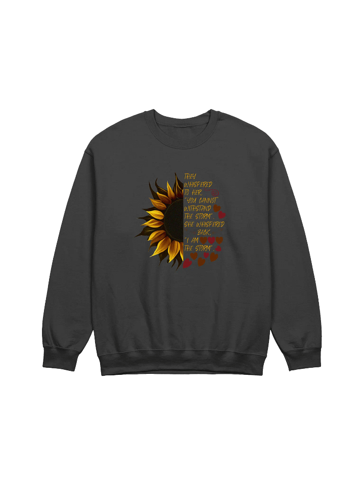 I Am the Storm Sunflower Crewneck product image (11)