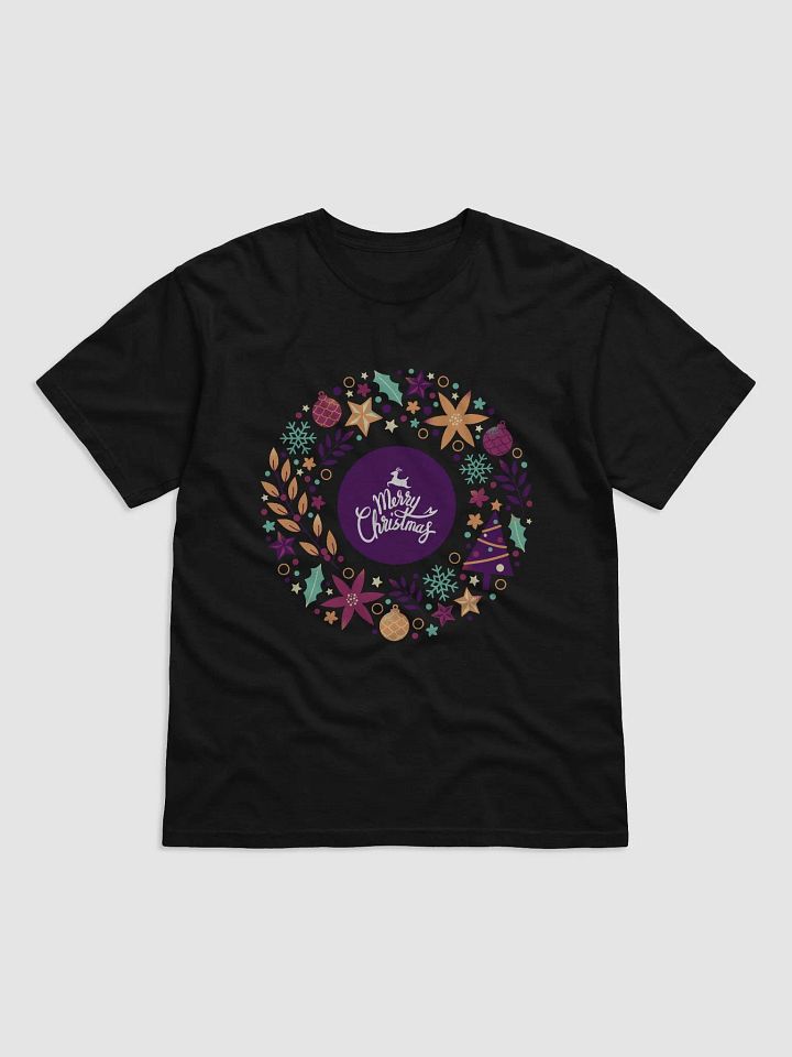 Merry Christmas Wreath T-Shirt product image (1)