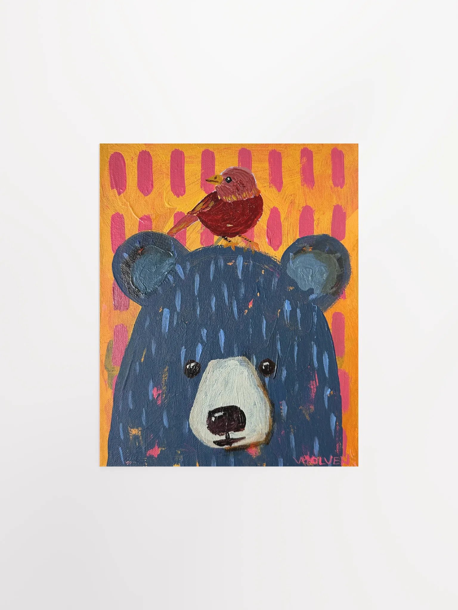 Custom Print: Perch – The Bear of Friendship product image (1)