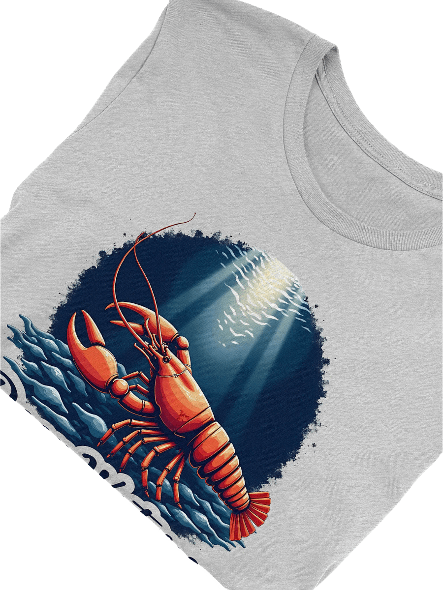 Deep Waters Create Strong Souls | Inspirational Lobster Unisex T-Shirt product image (4)