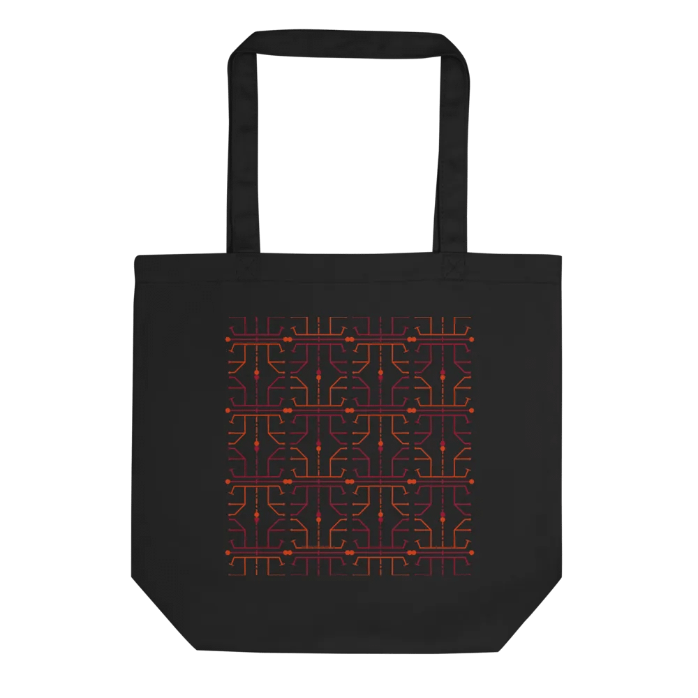 Hieroglyph Abstract Pattern Tote Bag product image (3)