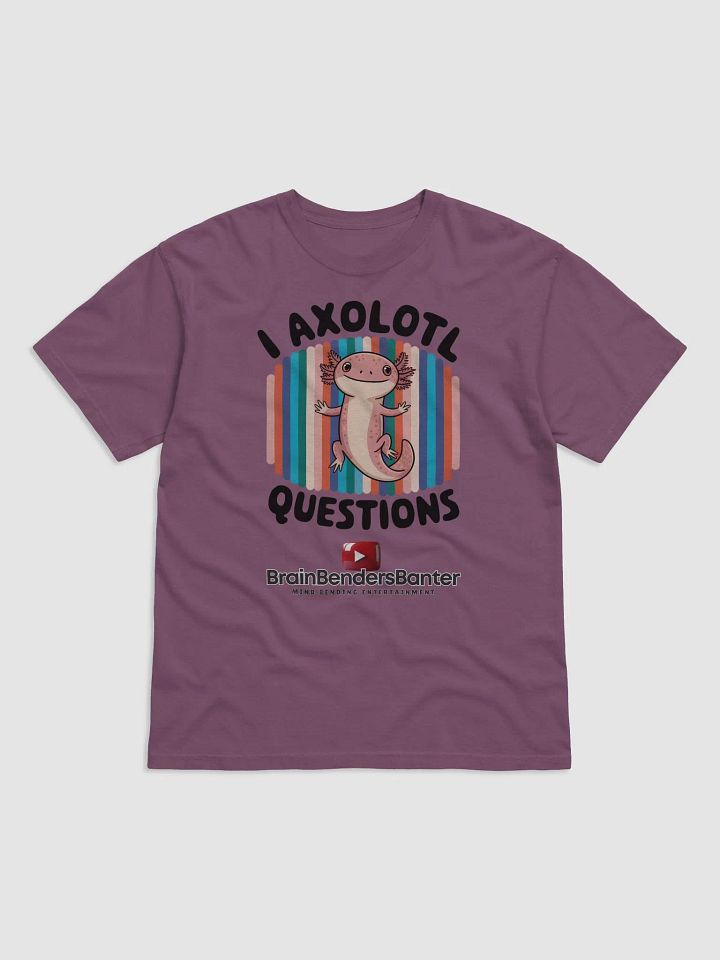 Axolotl Brain Teaser T-Shirt product image (1)