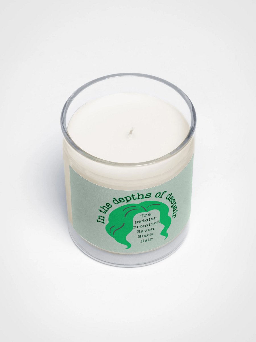 Raven Black Hair Soy Wax Candle product image (3)