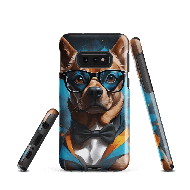 Cool Pup In Style Samsung Galaxy Case product image (2)