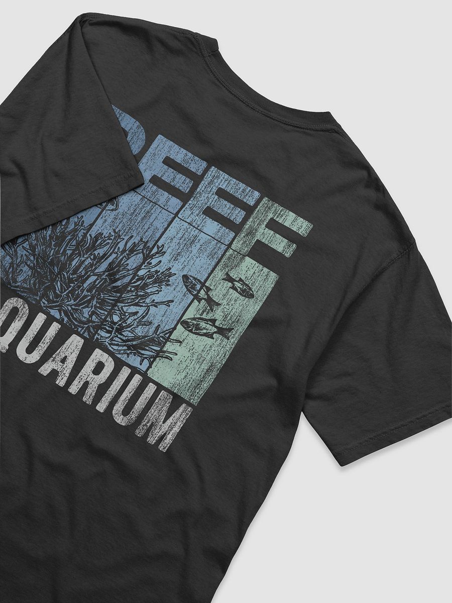 Retro-Style Reef Aquarium Tee (Back Print) | T-Shirt for Saltwater and Coral Reef Aquarium Hobbyists product image (6)