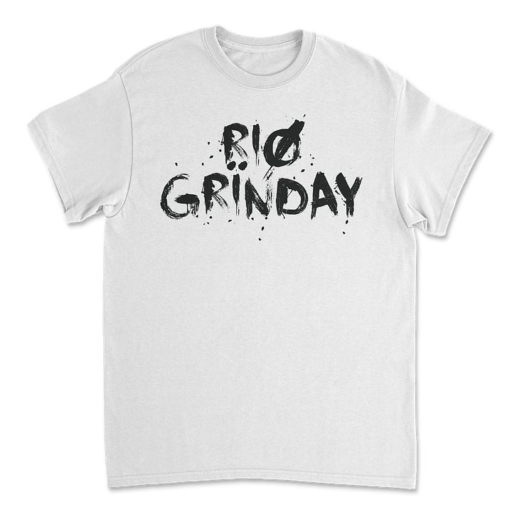 RIO GRINDAY BLACK SCRIPT TEE product image (1)
