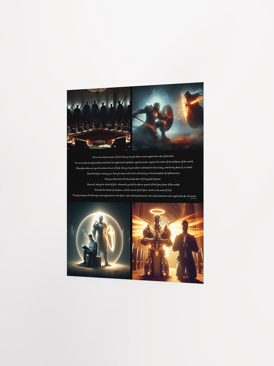 Armor of God Digital Art Poster | Ephesians 6 product image (2)