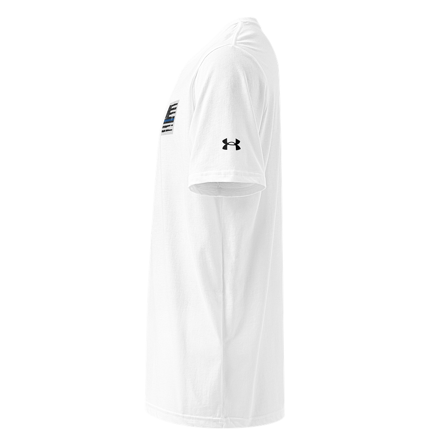 Nik The Hat | BACK THE BLUE Performance Tee – Summer ’25 (Under Armour®) product image (3)