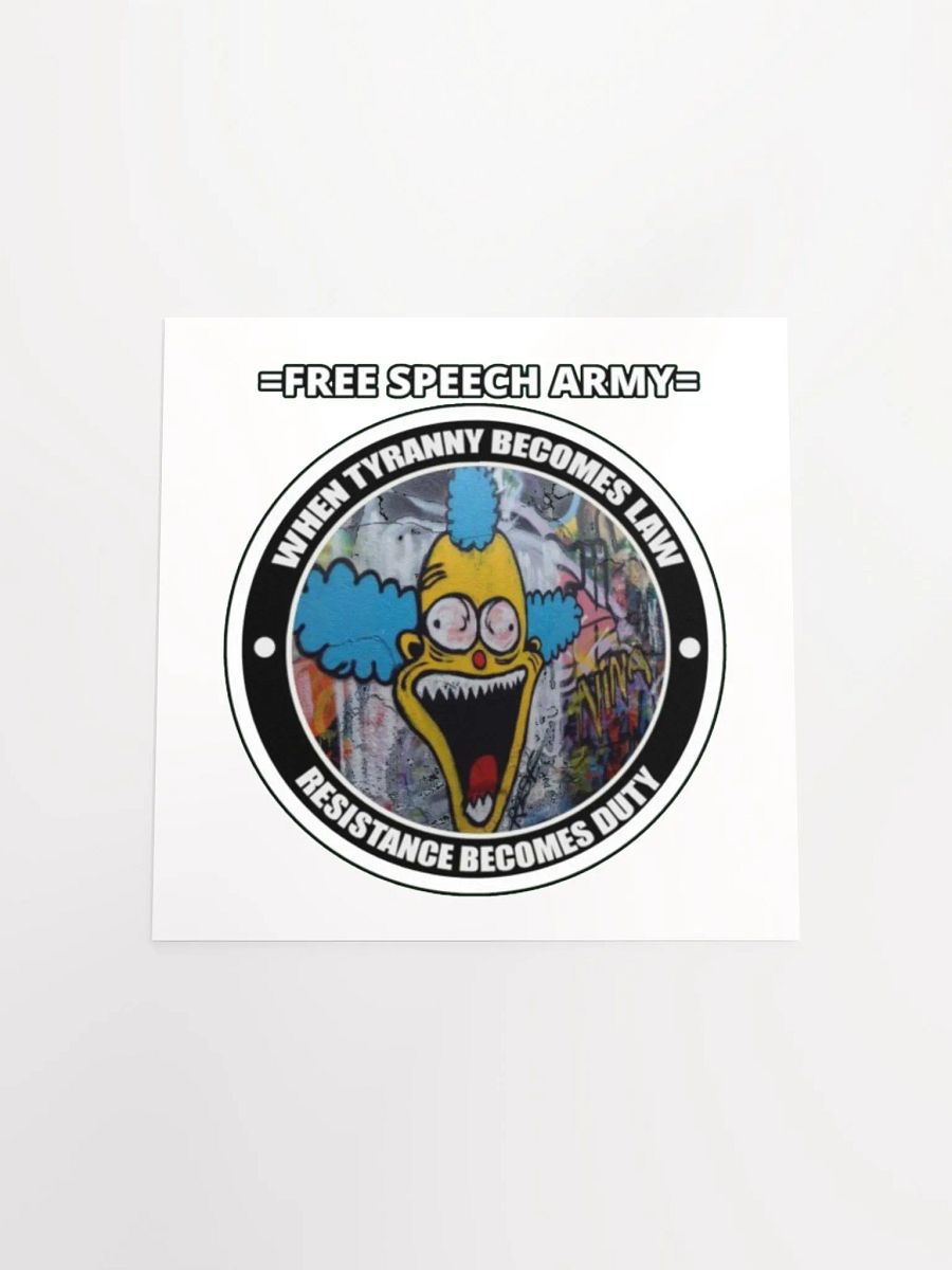 FREE SPEECH ARMY product image (4)