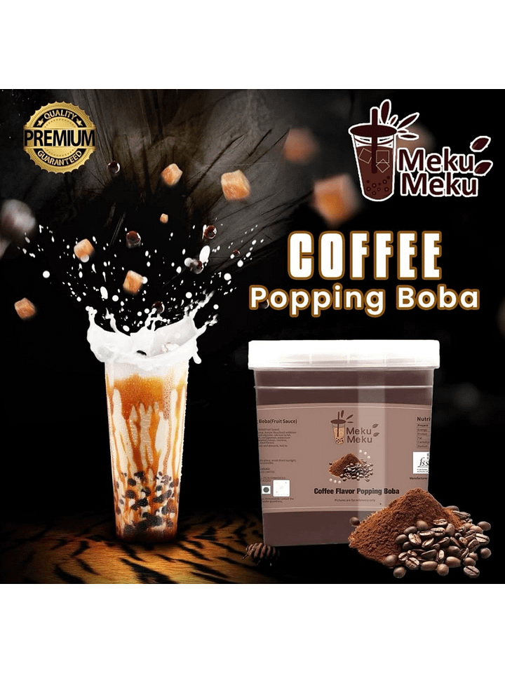 Coffee Popping Boba Crystals Delicious Flavour product image (1)