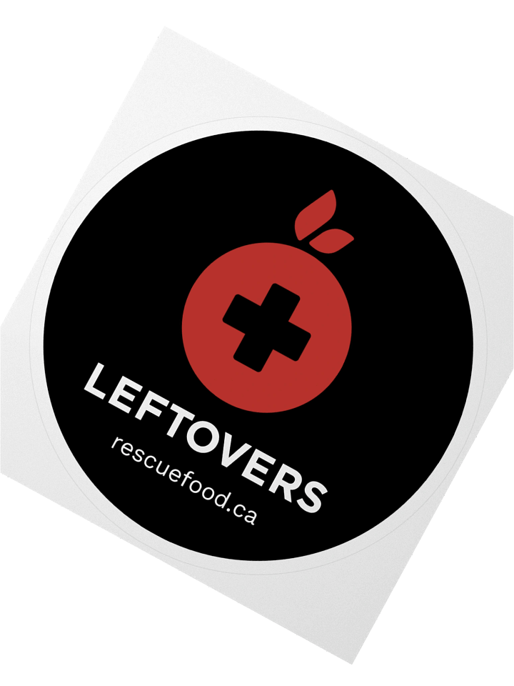 Leftovers Sticker (Black) product image (2)
