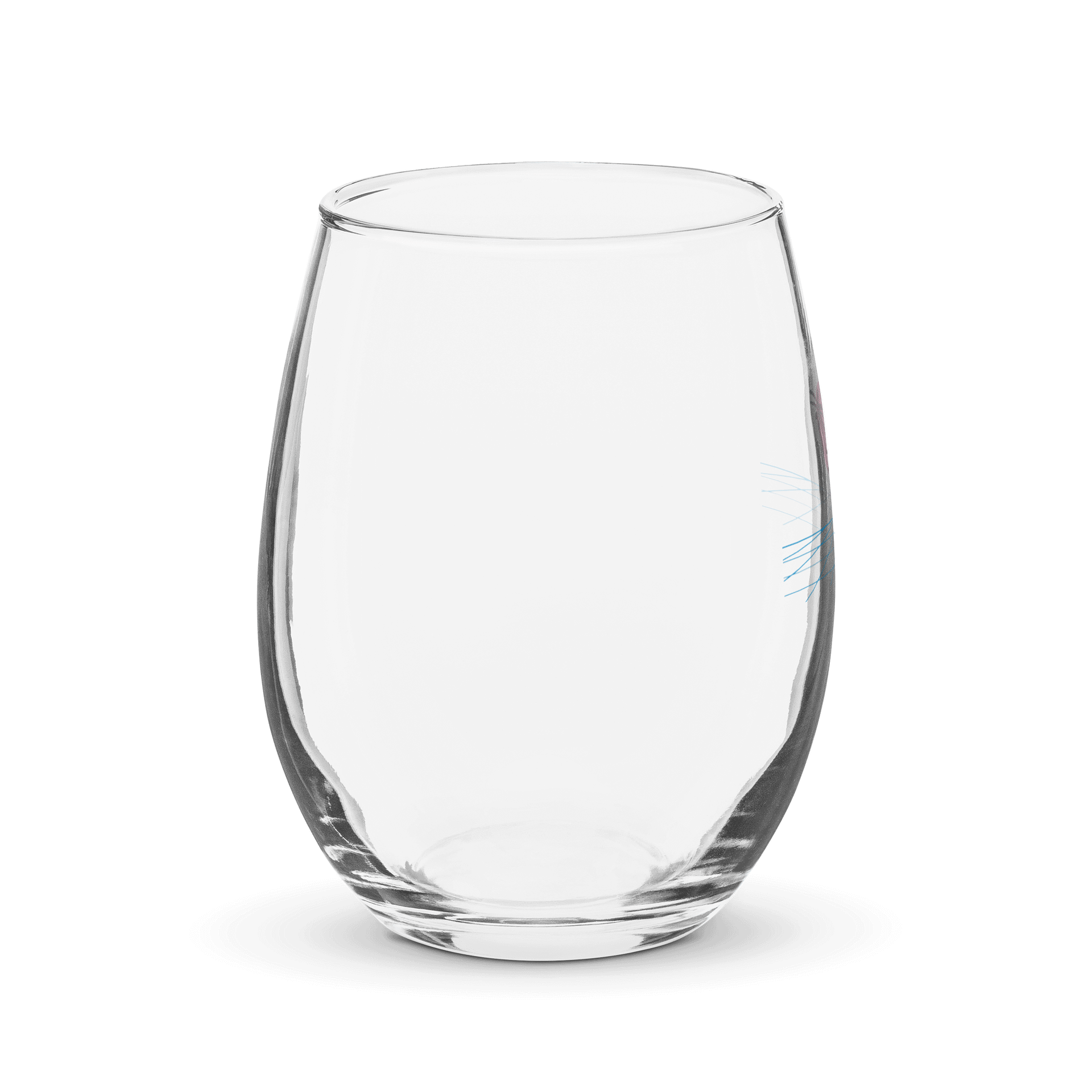 Synthwave Sunset Stemless Wine Glass product image (4)
